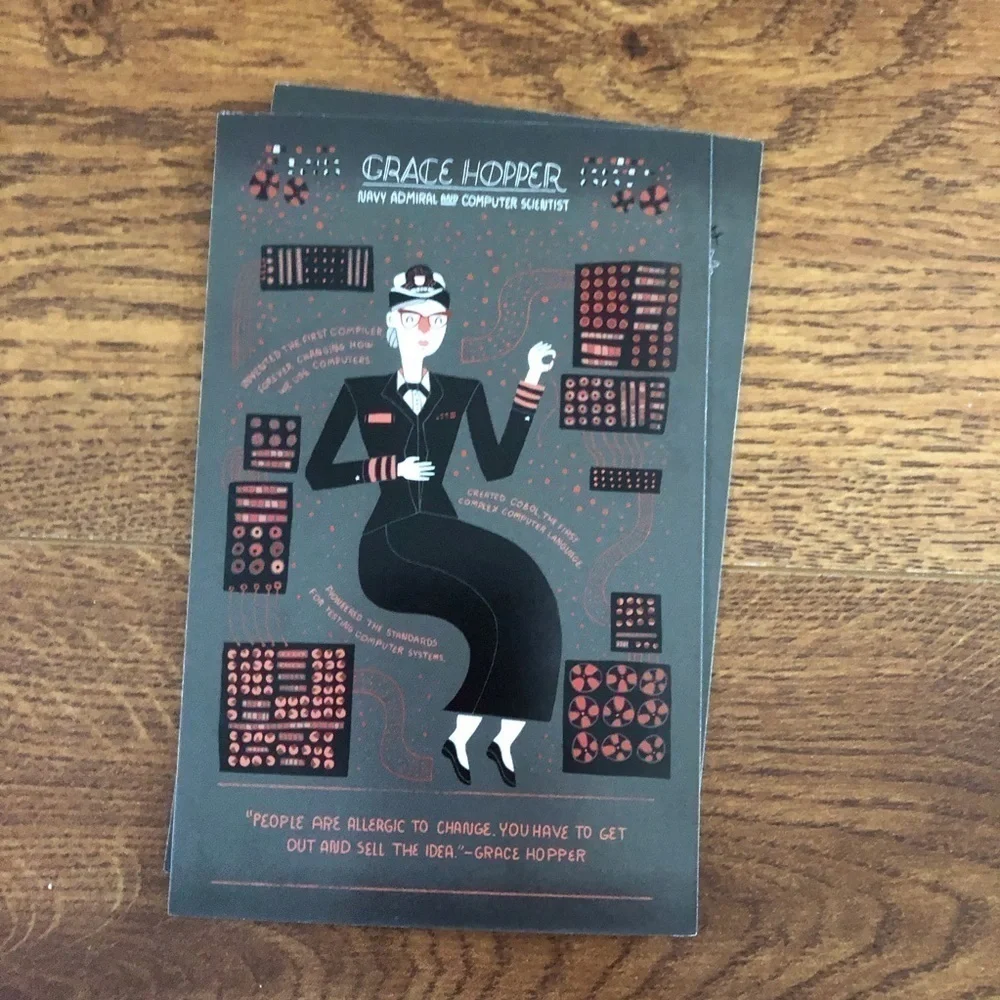 Women in Science by: Rachel Ignotofsky postcard set #16